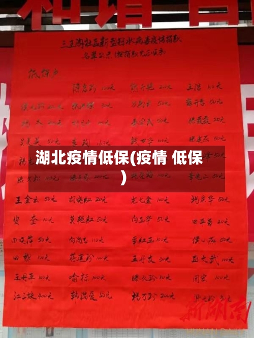 湖北疫情低保(疫情 低保)