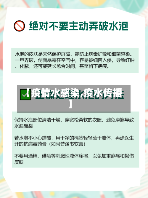 【疫情水感染,疫水传播】