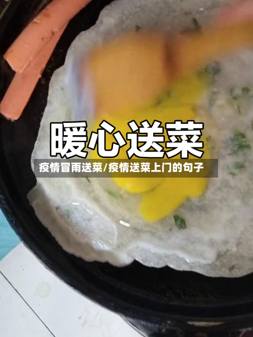 疫情冒雨送菜/疫情送菜上门的句子-第3张图片