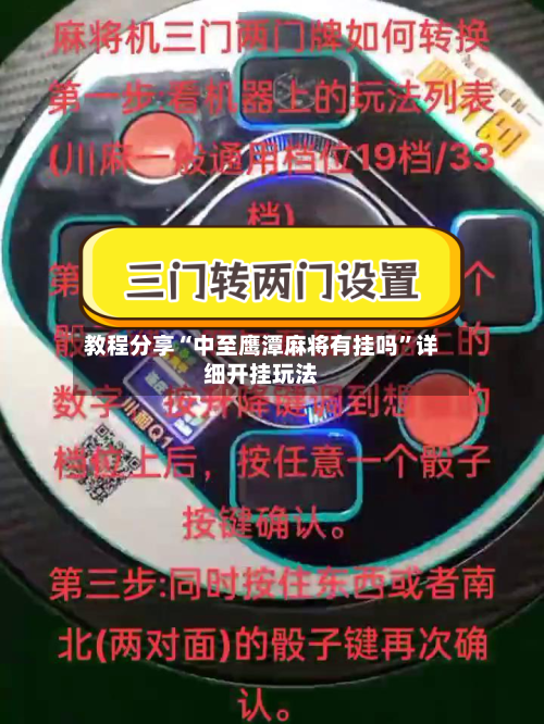 教程分享“中至鹰潭麻将有挂吗	”详细开挂玩法-第2张图片