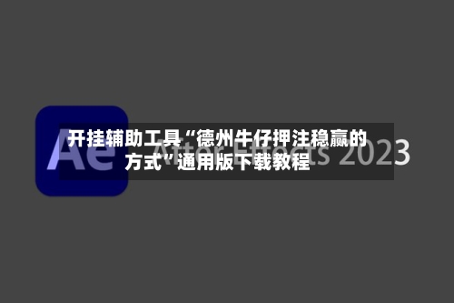开挂辅助工具“德州牛仔押注稳赢的方式	”通用版下载教程-第2张图片