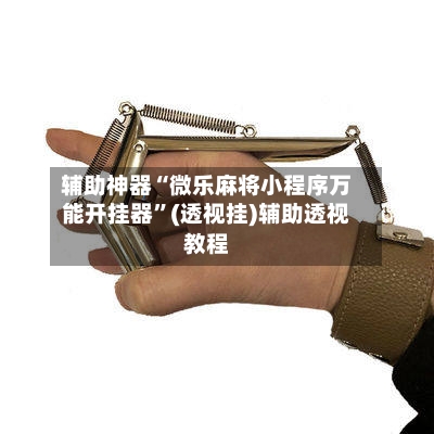 辅助神器“微乐麻将小程序万能开挂器”(透视挂)辅助透视教程-第3张图片