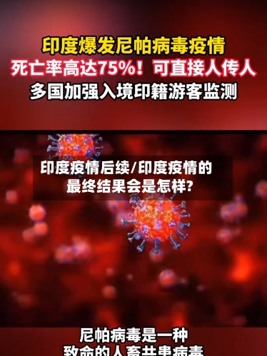 印度疫情后续/印度疫情的最终结果会是怎样?-第2张图片