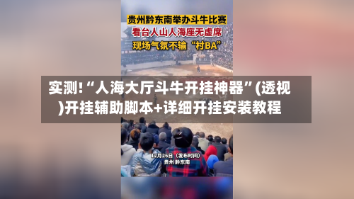 实测!“人海大厅斗牛开挂神器”(透视)开挂辅助脚本+详细开挂安装教程-第3张图片