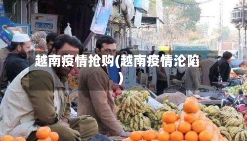 越南疫情抢购(越南疫情沦陷)-第3张图片