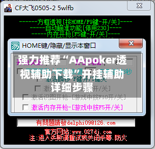 强力推荐“AApoker透视辅助下载	”开挂辅助详细步骤-第2张图片
