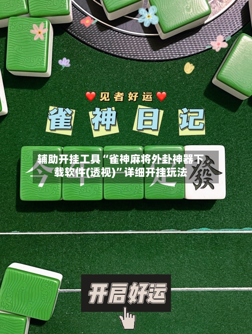 辅助开挂工具“雀神麻将外卦神器下载软件(透视)”详细开挂玩法-第2张图片