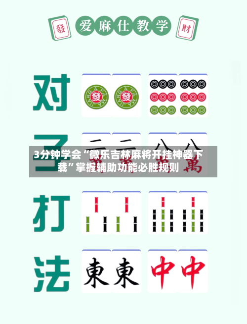3分钟学会“微乐吉林麻将开挂神器下载	”掌握辅助功能必胜规则-第2张图片