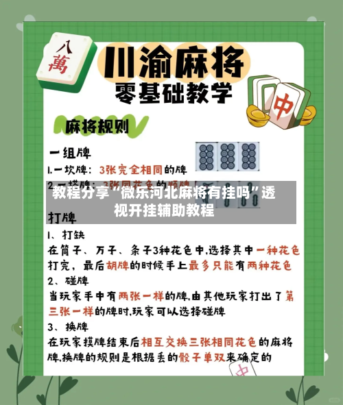 教程分享“微乐河北麻将有挂吗”透视开挂辅助教程-第2张图片