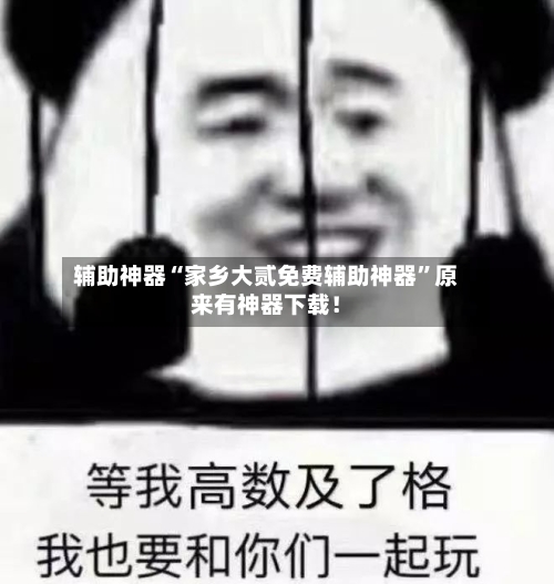 辅助神器“家乡大贰免费辅助神器	”原来有神器下载！-第2张图片