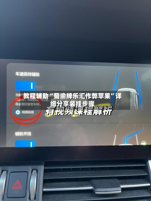 教程辅助“蜀渝牌乐汇作弊苹果”详细分享装挂步骤-第2张图片