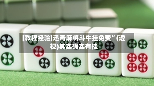 [教程经验]迅奇麻将斗牛挂免费	”(透视)其实确实有挂-第2张图片