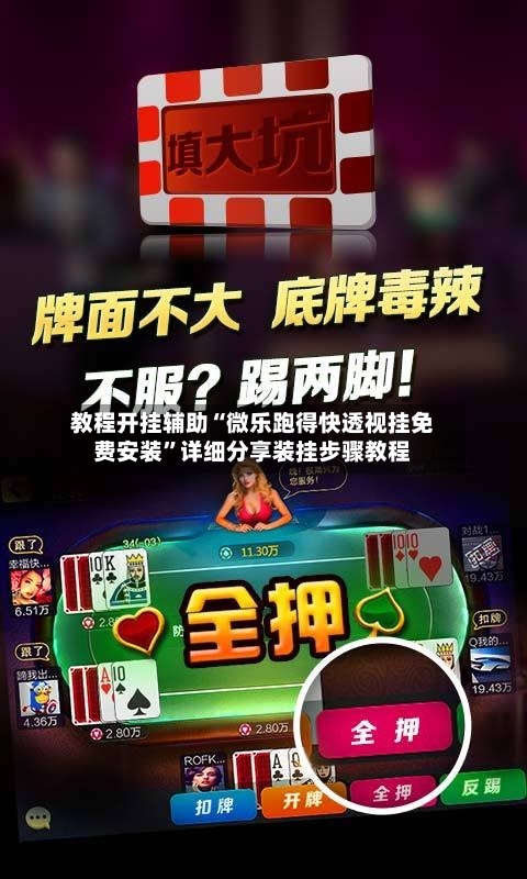 教程开挂辅助“微乐跑得快透视挂免费安装”详细分享装挂步骤教程-第2张图片