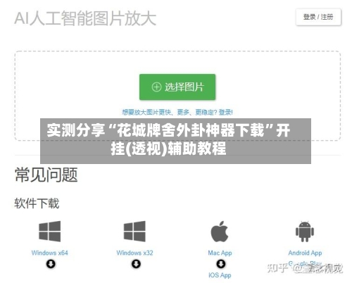 实测分享“花城牌舍外卦神器下载	”开挂(透视)辅助教程-第2张图片