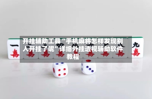 开挂辅助工具“手机麻将怎样发现别人开挂了呢”详细外挂透视辅助软件教程-第3张图片