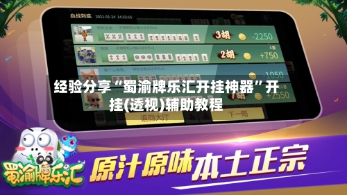 经验分享“蜀渝牌乐汇开挂神器”开挂(透视)辅助教程