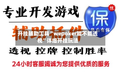 开挂辅助工具“wepoker能不能透视”详细开挂玩法-第2张图片