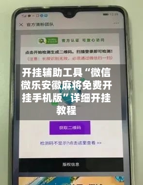 开挂辅助工具“微信微乐安徽麻将免费开挂手机版”详细开挂教程-第3张图片