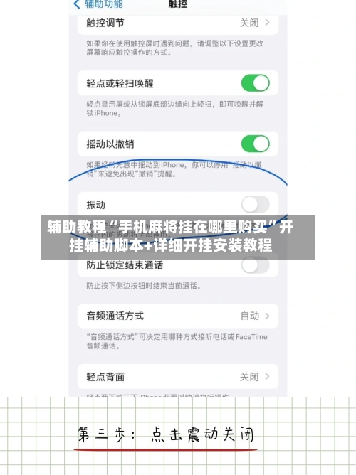 辅助教程“手机麻将挂在哪里购买”开挂辅助脚本+详细开挂安装教程-第2张图片