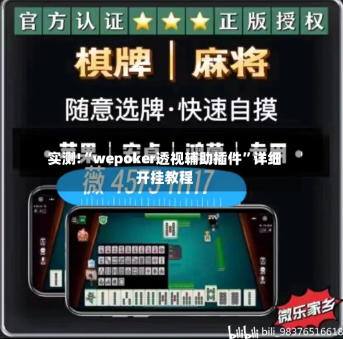 实测!“wepoker透视辅助插件	”详细开挂教程-第3张图片