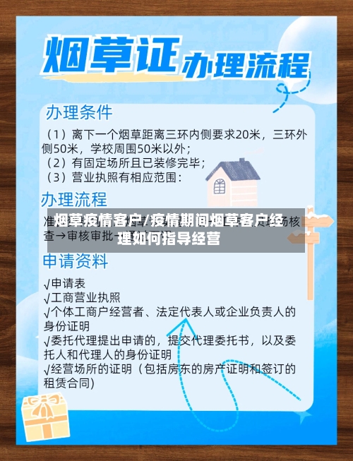 烟草疫情客户/疫情期间烟草客户经理如何指导经营-第2张图片