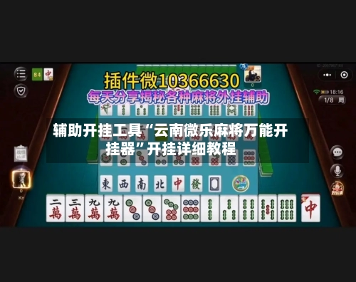 辅助开挂工具“云南微乐麻将万能开挂器”开挂详细教程-第2张图片