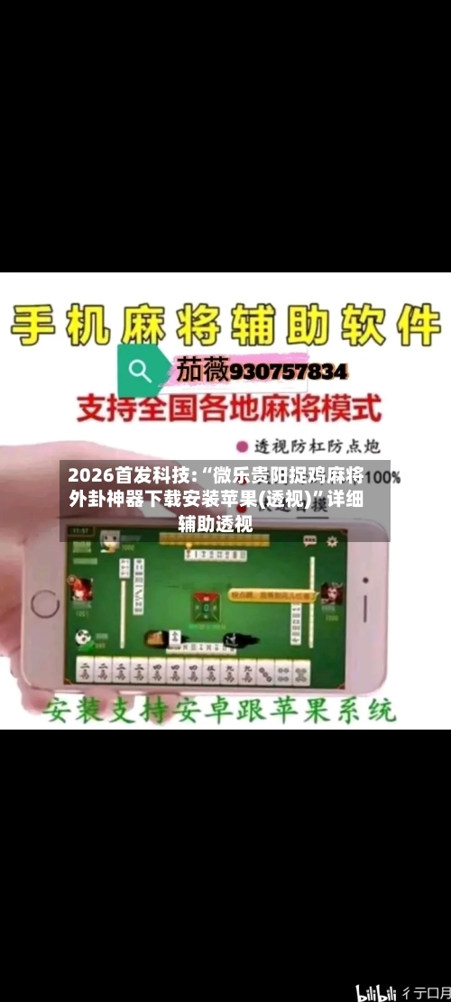 2026首发科技:“微乐贵阳捉鸡麻将外卦神器下载安装苹果(透视)	”详细辅助透视-第3张图片