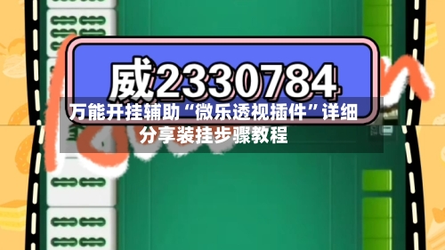 万能开挂辅助“微乐透视插件”详细分享装挂步骤教程