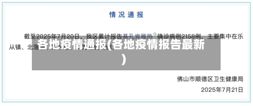 各地疫情通报(各地疫情报告最新)-第2张图片