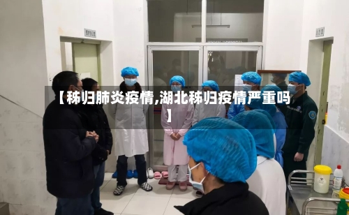 【秭归肺炎疫情,湖北秭归疫情严重吗】