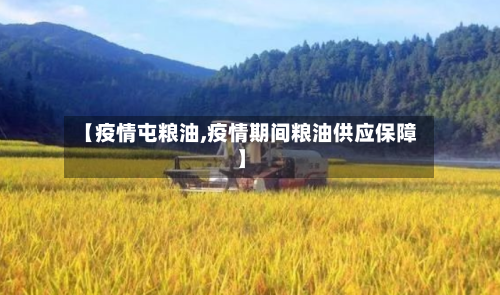 【疫情屯粮油,疫情期间粮油供应保障】-第2张图片