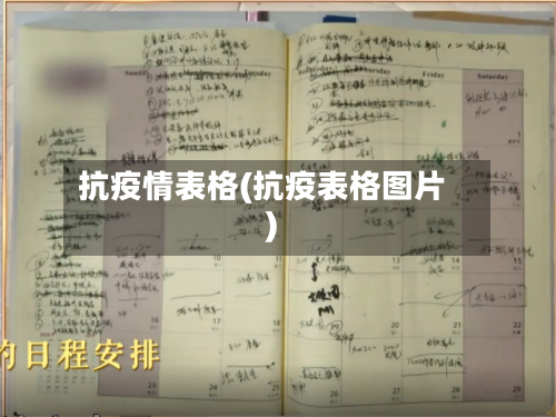 抗疫情表格(抗疫表格图片)-第2张图片